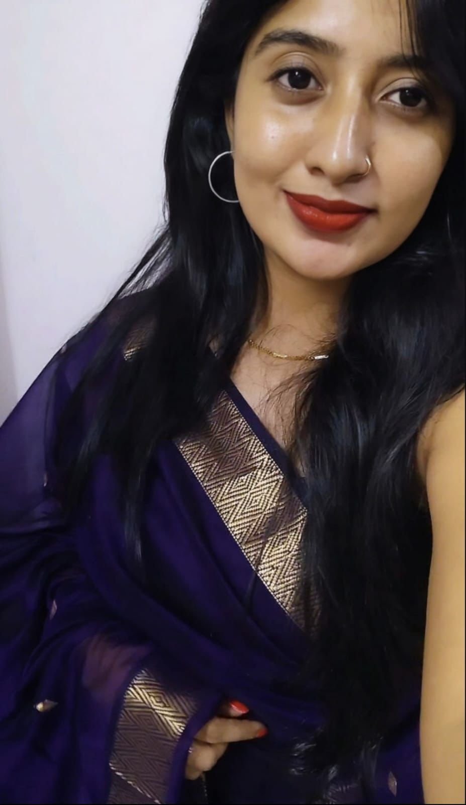 Nithya wearing Sanavini
