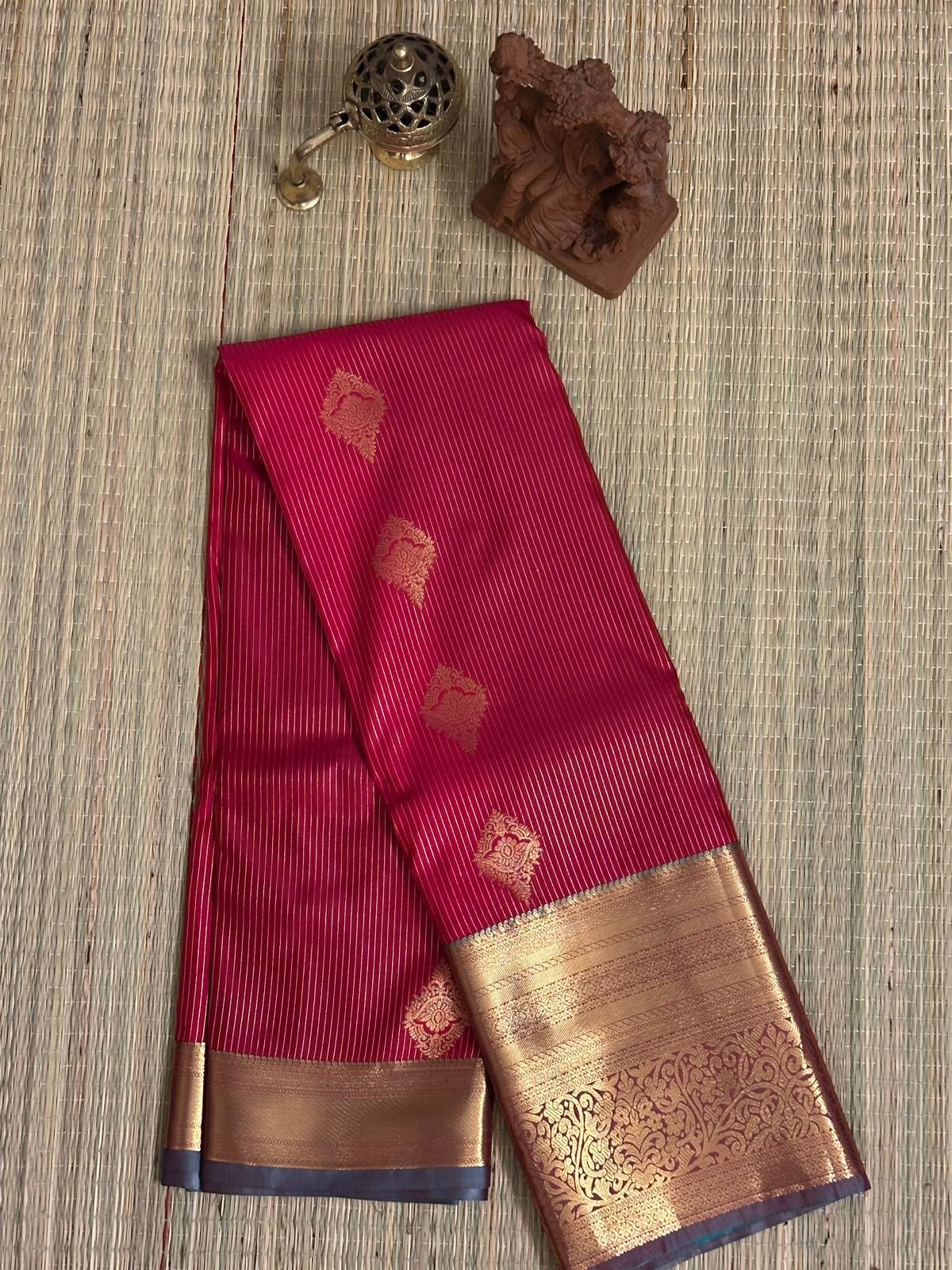 shubha : kanchi semi silk saree